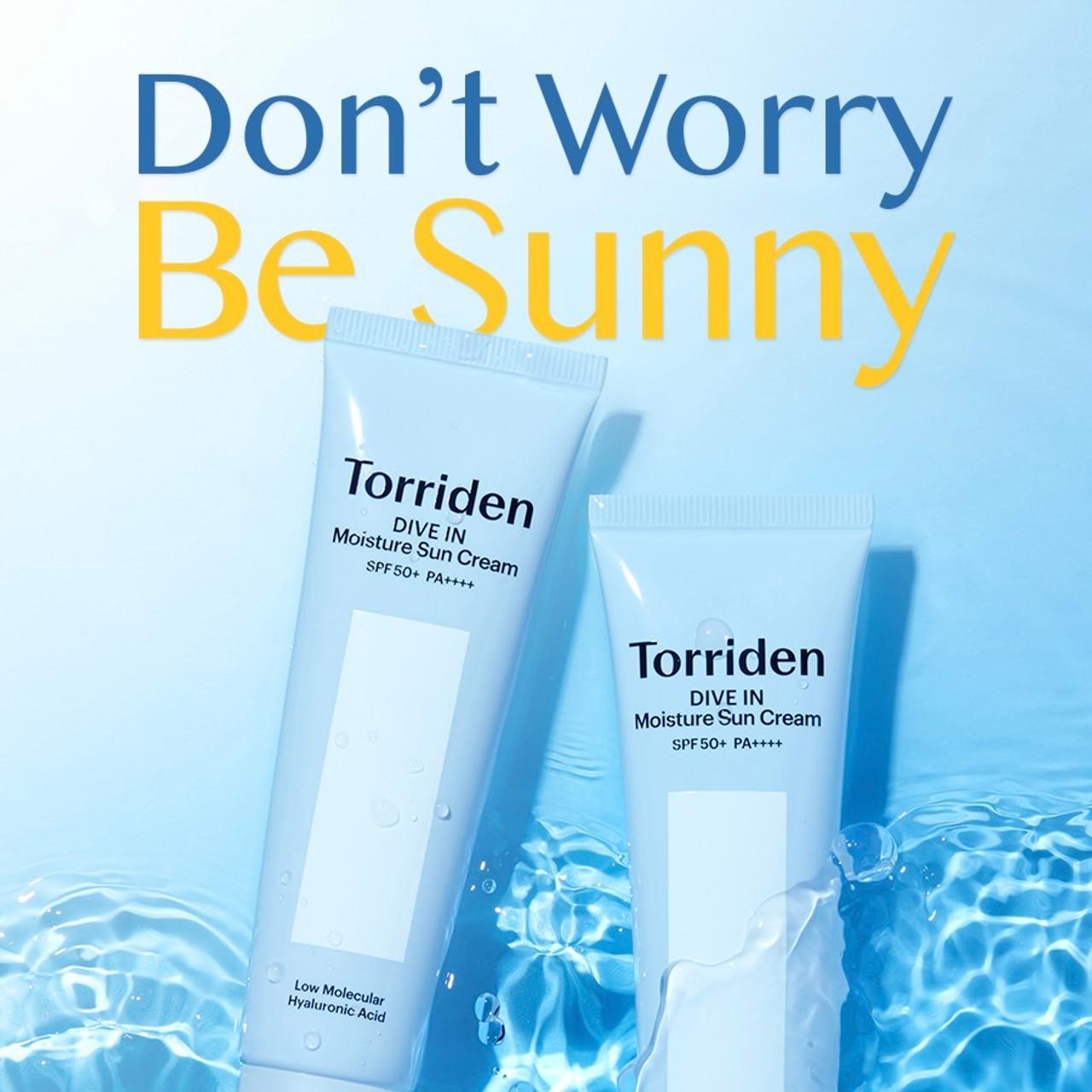 TORRIDEN DIVE IN MOISTURE SUN CREAM SFP 50 PA++++ 60ML
