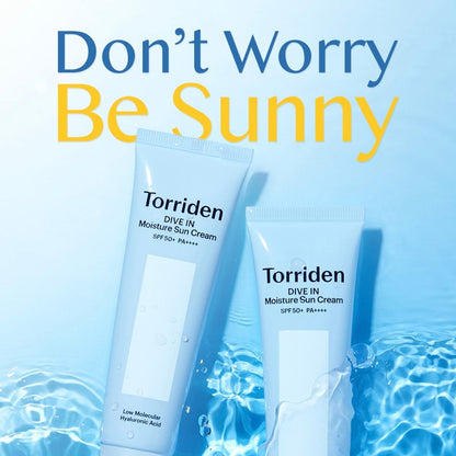 TORRIDEN DIVE IN MOISTURE SUN CREAM SFP 50 PA++++ 60ML