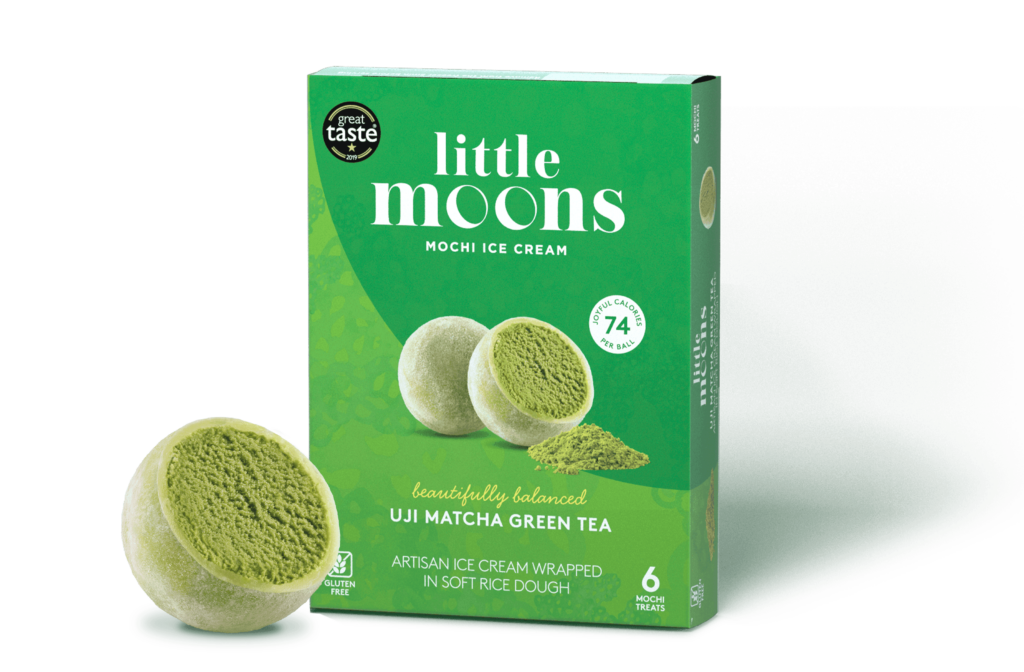 LITTLE MOONS - mochi gelato senza glutine al gusto di matcha - 192g(PRODOTTO SURGELATO SPEDIZIONE SOLO MILANO)