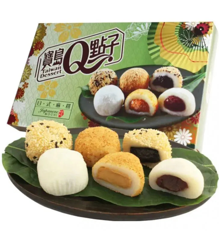 BAODAOQDIANZI- MOCHI GIAPPONESI GUSTI ASSORTITI 450G HERMAN BV