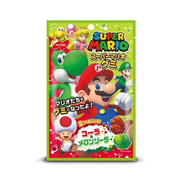 CARAMELLE GOMMOSE SUPER MARIO NOBEL 50g-NOBEL STARLUTION