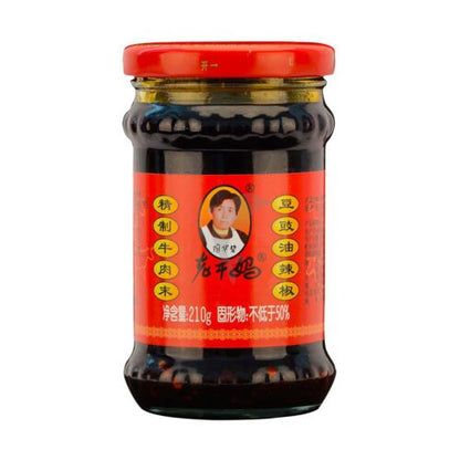 LAO GAN MA OLIO PICCANTE CON MANZO 210 GR