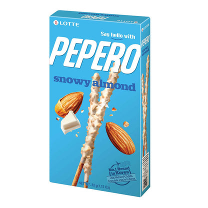 LOTTE – PEPERO STICK DI BISCOTTI RICOPERTI CON CREMA DI MANDORLE – 32 G