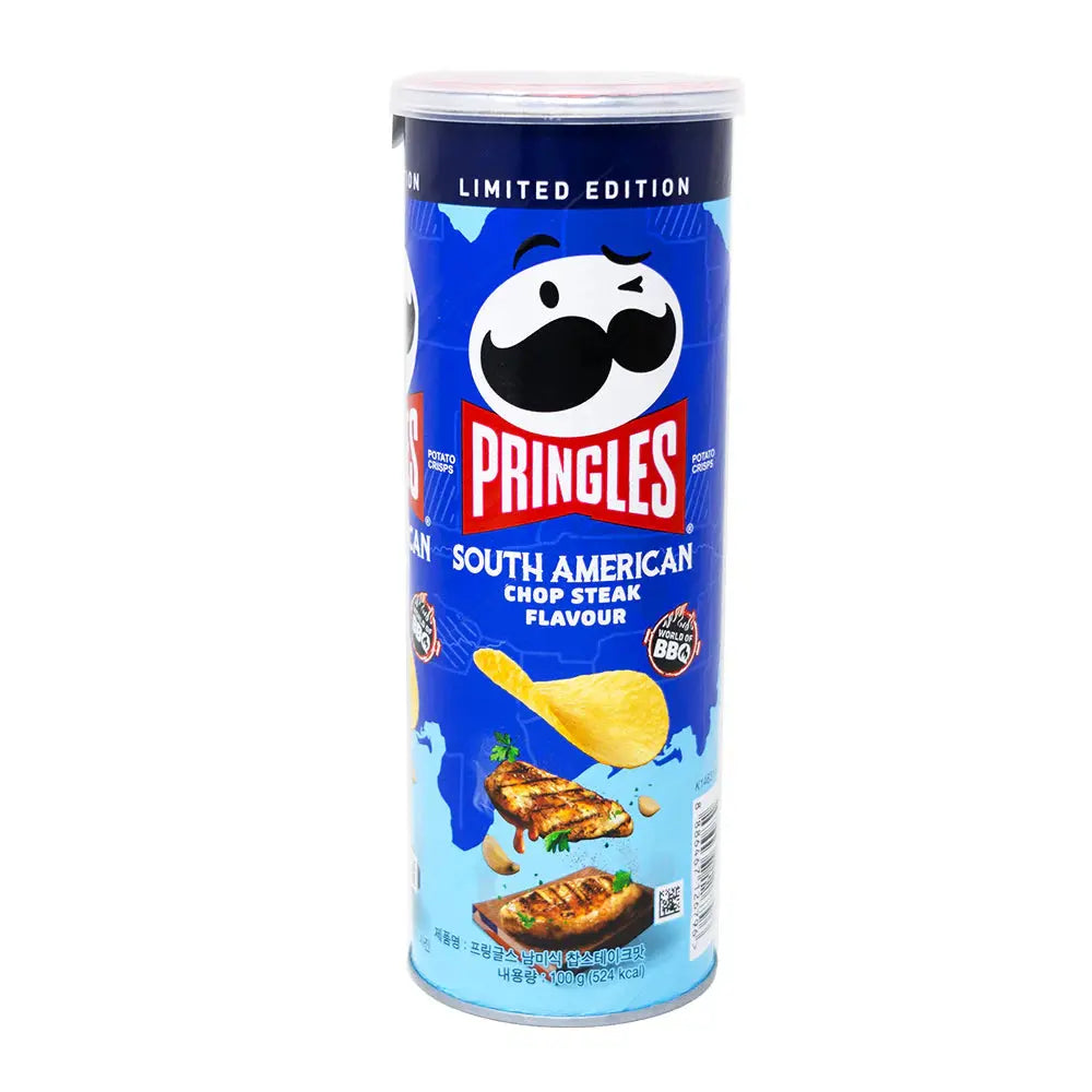PRINGLES – CHIPS AL GUSTO DI BISTECCA DI MANZO SUDAMERICANO – 100 G Pringles