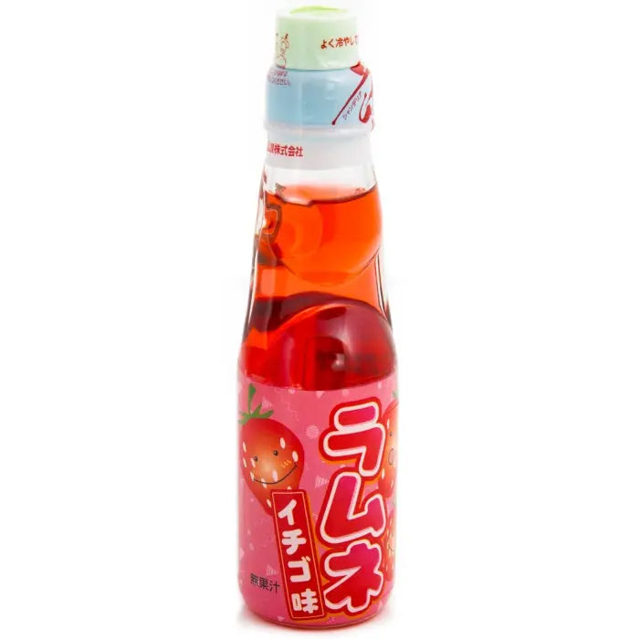 HATA - RAMUNE SODA GIAPPONESE ALLA FRAGOLA - 200ML HANJO