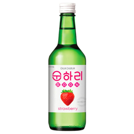 SOJU COREANO CHUM CHURUM AL GUSTO FRAGOLA - 360ML - CHUMCHURUM