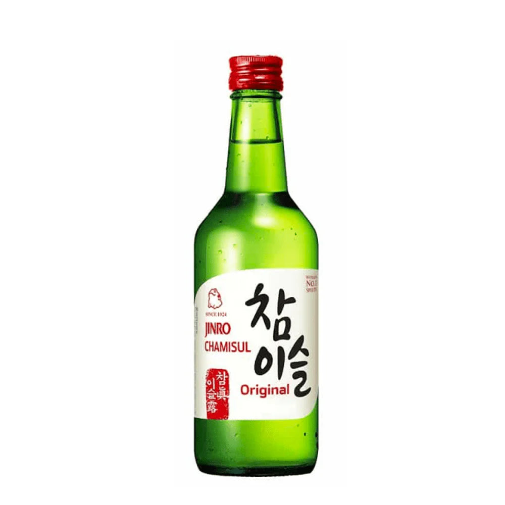 KOREAN SOJU - JINRO - ORIGINAL FLAVOR - 350ML