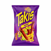 TAKIS FUEGO SNACK DI TORTILLA ARROTOLATA PICCANTE AL PEPERONCINO E LIME 100G