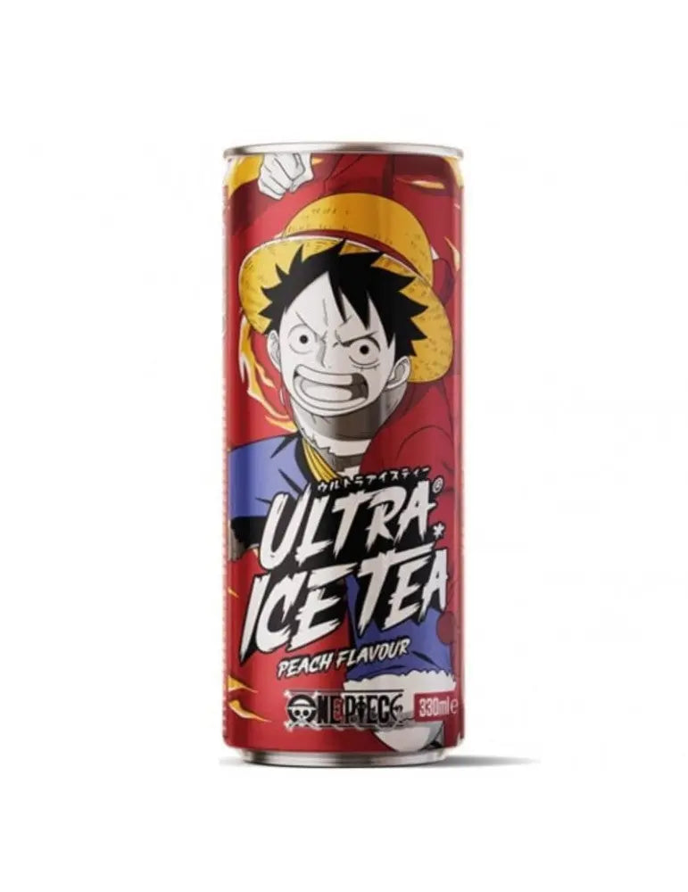 INFUSO DI TE' NERO AL GUSTO DI PESCA ONE PIECE LUFFY 330ml uniontrade