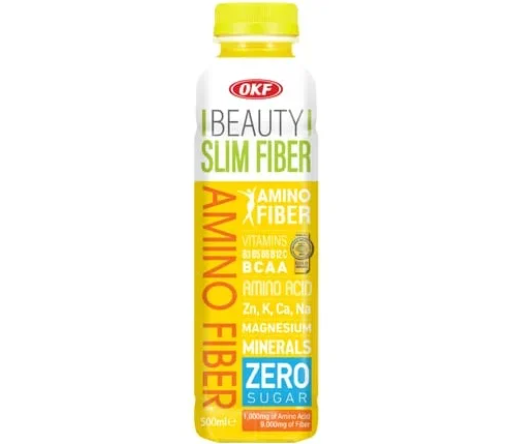 BEVANDA SLIM FIBER ZERO ZUCCHERO CON AMINOACIDI, VITAMINE, MINERALI PER PERDITA PESO E DIGESTIONE, ZERO ZUCCHERI 500ML
