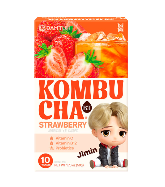 BTS KOMBUCHA ALLA FRAGOLA CON VITAMINA C, B12 E PROBIOTICI 50G