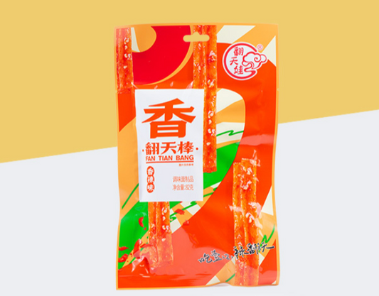 LATIAO STICK DI FRUMENTO RICOPERTO DI SESAMO BIANCO PICCANTE 82G