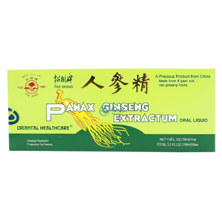 ESTRATTO DI GINSENG CON 6 ANNI DI MATURAZIONE PER MEMORIA E CONCENTRAZIONE 100ML