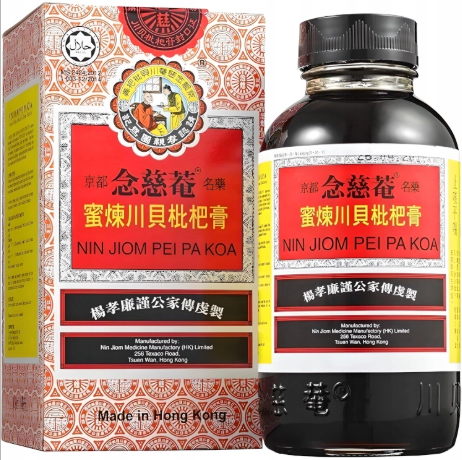 NIN JIOM PEI PA KOA SCIROPPO NATURALE ALLE ERBE CINESI PER TOSSE E MAL DI GOLA 150ML