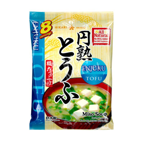 ZUPPA ENJUKU KOJI MISO CON TOFU 8 PRATICHE PORZIONI PRONTE IN UN MINUTO 150G