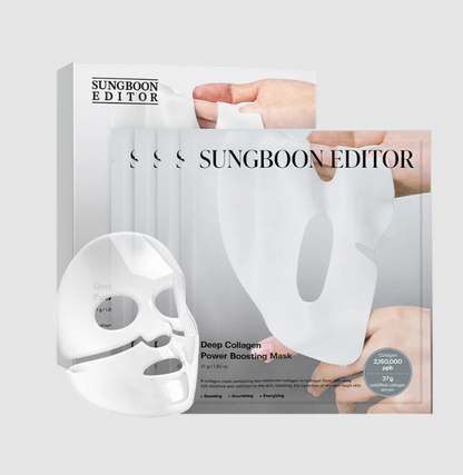 SUNGBOON EDITOR DEEP COLLAGEN POWER BOOSTING MASCHERA IDRATANTE COLLAGENE 37G
