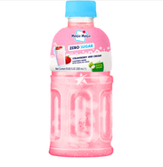 MOGUMOGU – Alkoholfreies Getränk mit Erdbeer-Sahne-Geschmack, 0 % Zucker, mit Kokosöl, 320 ml