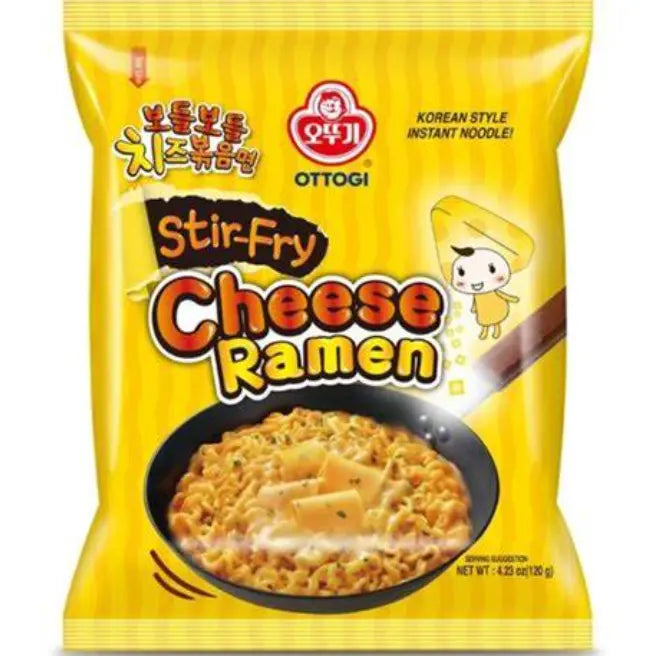 OTTOGI - NOODLES COREANI SALTATI AL FORMAGGIO - 120 G ottogi