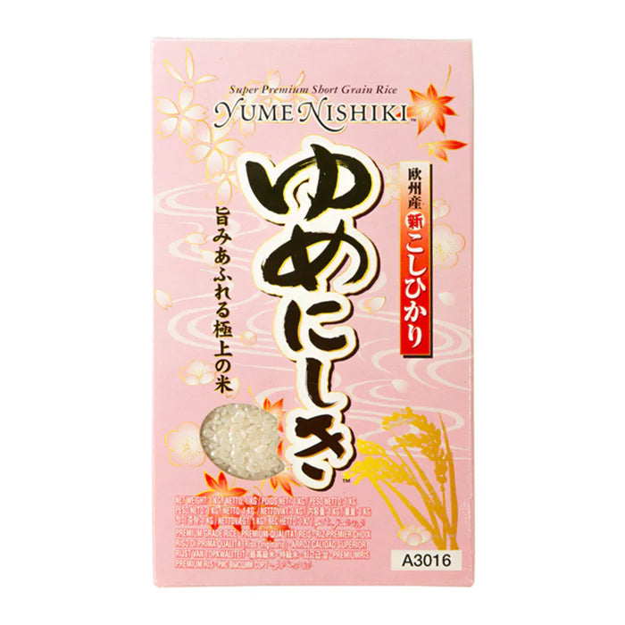 YUME NISHIKI - JAPANESE SUSHI RICE - 1KG