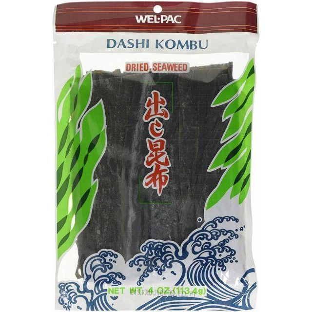 DASHI KOMBU SEAWEED FOR MULTIPURPOSE BROTH - WEL PAC - 113.4g
