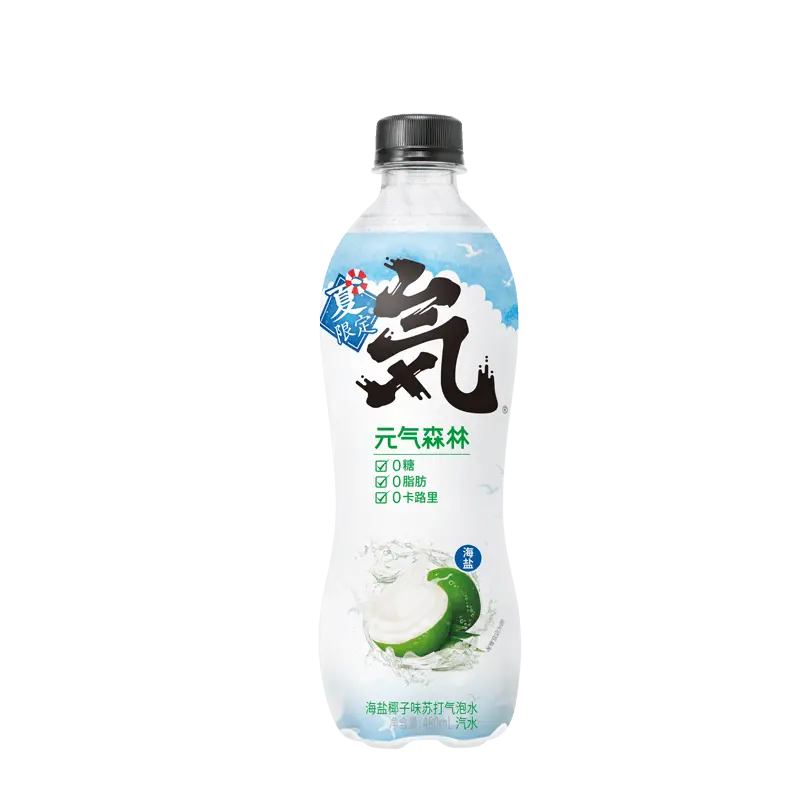 GENKI FOREST SODA AL COCCO E SALE MARINO 480ML 鑫乐