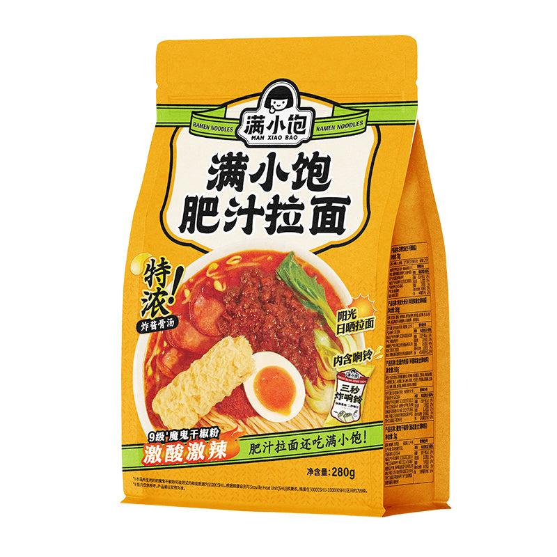 MAN XIAO BAO - INSTANT-SCHWEINEFLEISCH-RAMEN - 300G