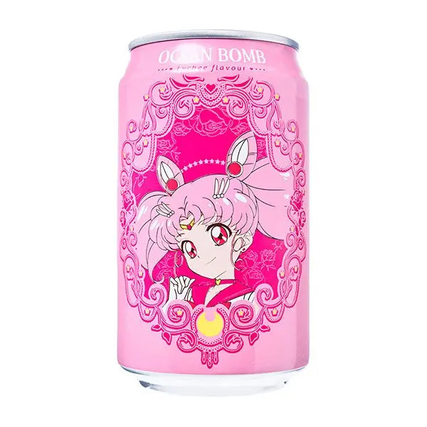 BEVANDA GASSATA AL LITCHI  330 ML-OCEAN BOMB 鑫乐
