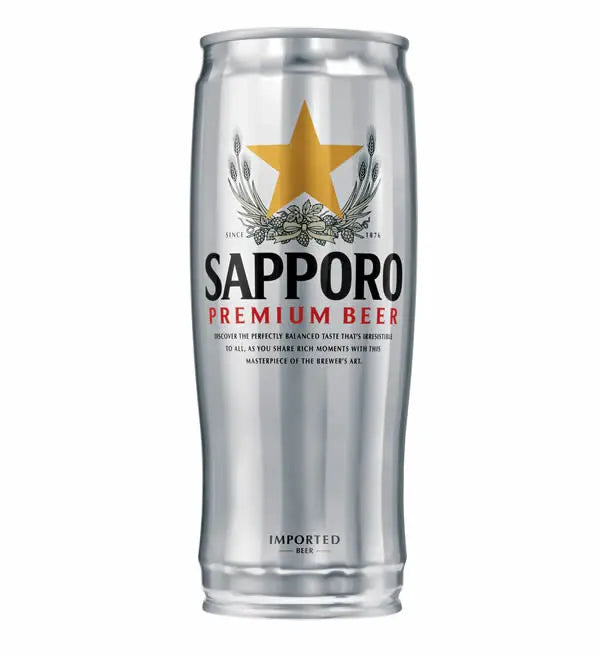 BIRRA SAPPORO PREMIUM BEER - 650ML UNIOCASH