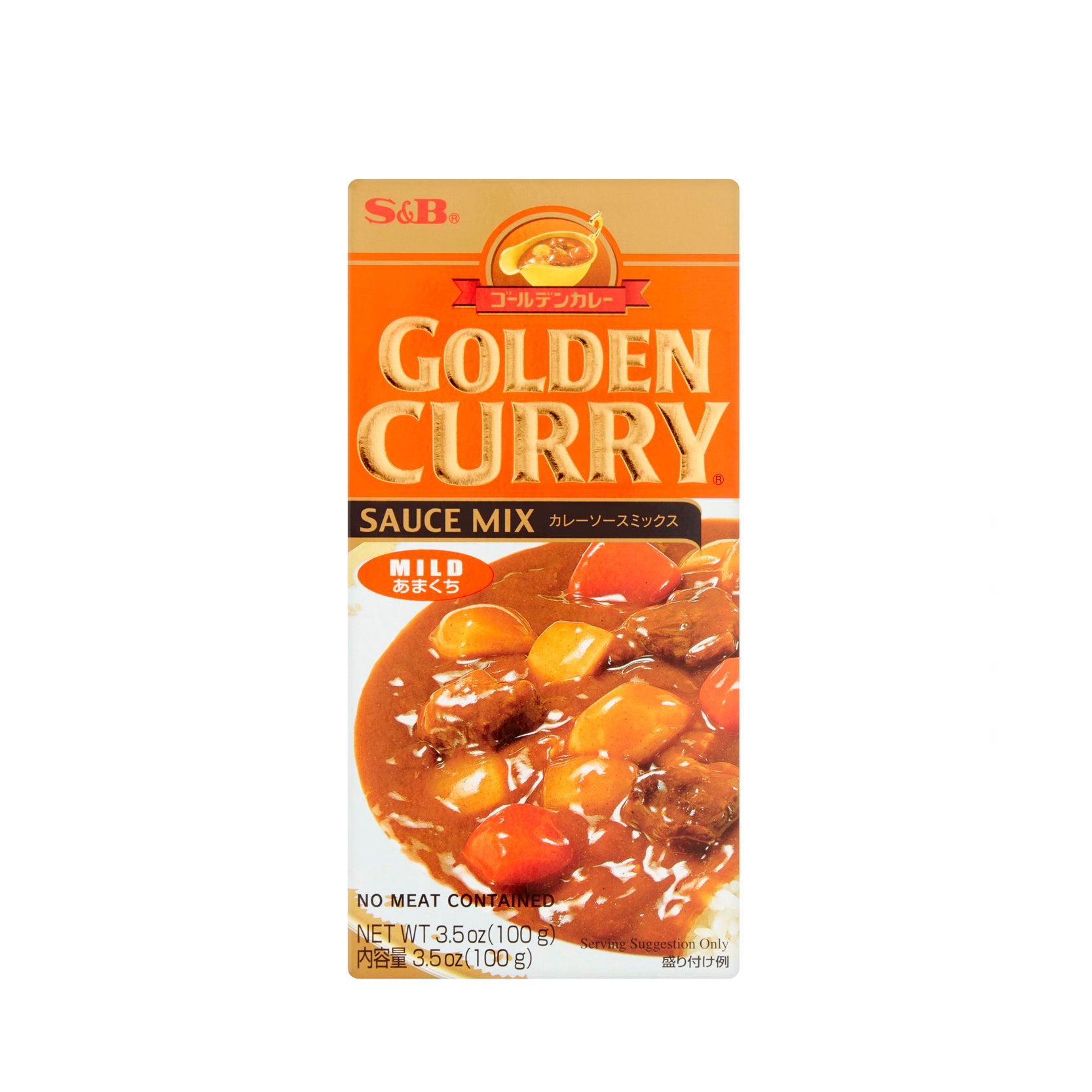 Japanisches Curry in einem nicht scharfen Würfel - 92 g