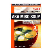 Miso (auch bekannt als) mit japanischen Croutons, Algen und Frühlingszwiebeln 30 g