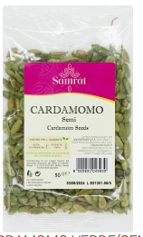 SAMRAT - CARDAMOMO VERDE - 50G