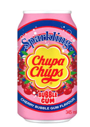SODA AL BUBBLE GUM DI CILIEGIE CHUPA CHUPS 345ML ASIA FOOD