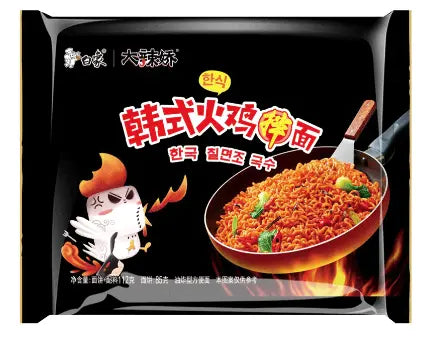 NOODLES COREANI SUPER PICCANTI AL POLLO 140 GR DINGFENG