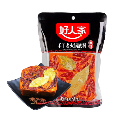 SALSA PRONTA CON OLIO PICCANTE  PER HOT POT CINESE 450G
