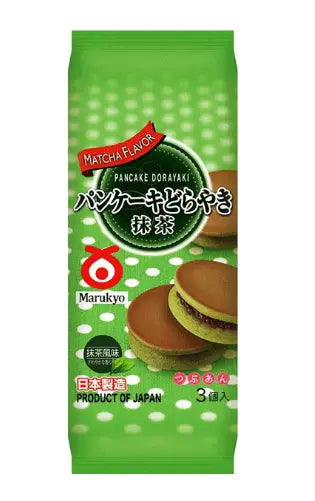 DORAYAKI AL MATCHA CON FAGIOLI ROSSI - 150 GR - 3 PZ JFC
