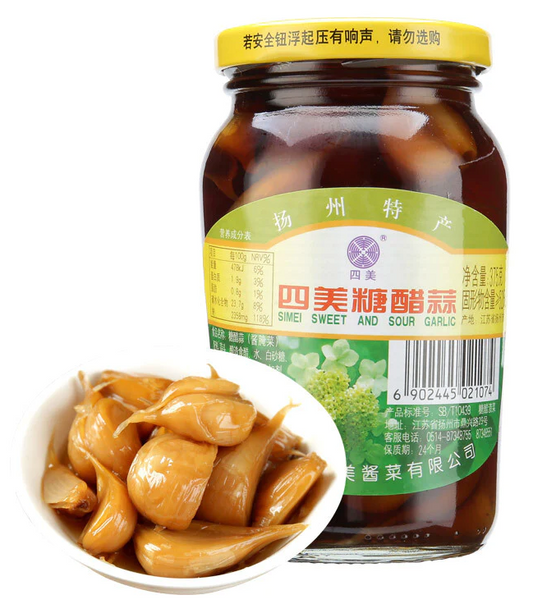 AGLIO IN AGRODOLCE 375 GR