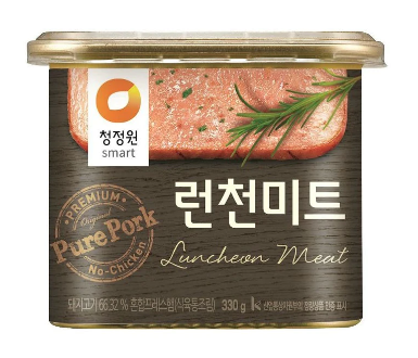 LUNCHEON MEAT COREANO - CHUNG JUNG ONE - 340G