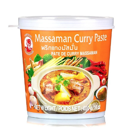CURRY MASSAMAN IN PASTA 400 GR-COCK