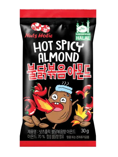 MANDORLE PICCANTI NUTS HOLIC 30 GR HERMAN