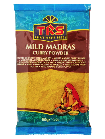 CURRY MEDIO PICCANTE MADRAS IN POLVERE 100 GR