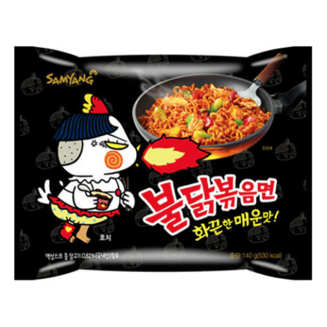 BULDAK HOT CHICKEN RAMEN - NOODLES COREANI SUPERPICCANTI - 140 GR /C