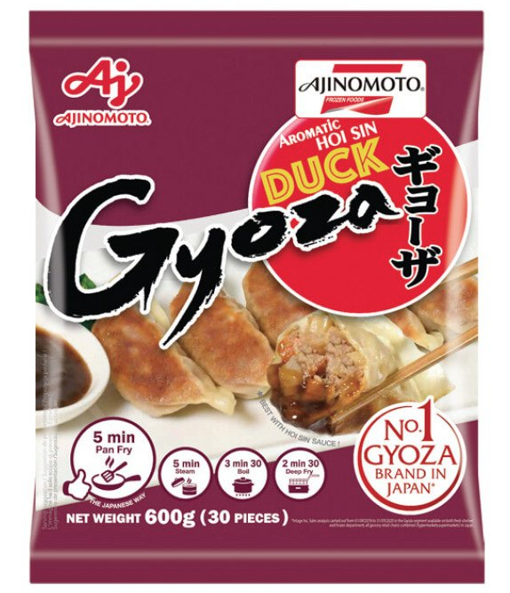 AJINOMOTO - GYOZA SURGELATI ANATRA E VERDURE - 600G