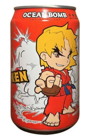 BEVANDA GASSATA A BASE DI TE' CON UVA STREET FIGHTER KEN. 330 ML 今日