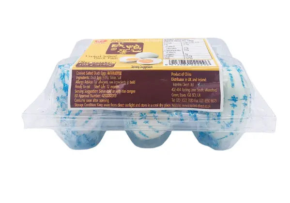 UOVA DI ANATRA COTTE E SALATE - 6 PZ - 408 GR 今日