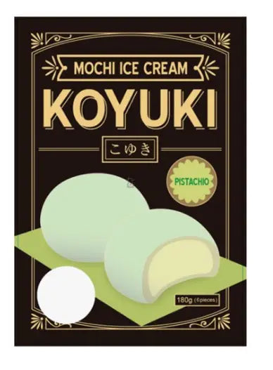 KOYUKI MOCHI GELATO AL PISTACCHIO 180 GR – PRODOTTO SURGELATO, SPEDIZIONE SOLO MILANO KOYUKI