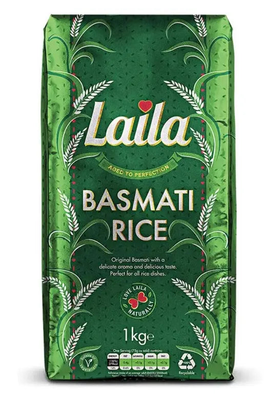 RISO BASMATI LAILA 1KG ASIA FOOD