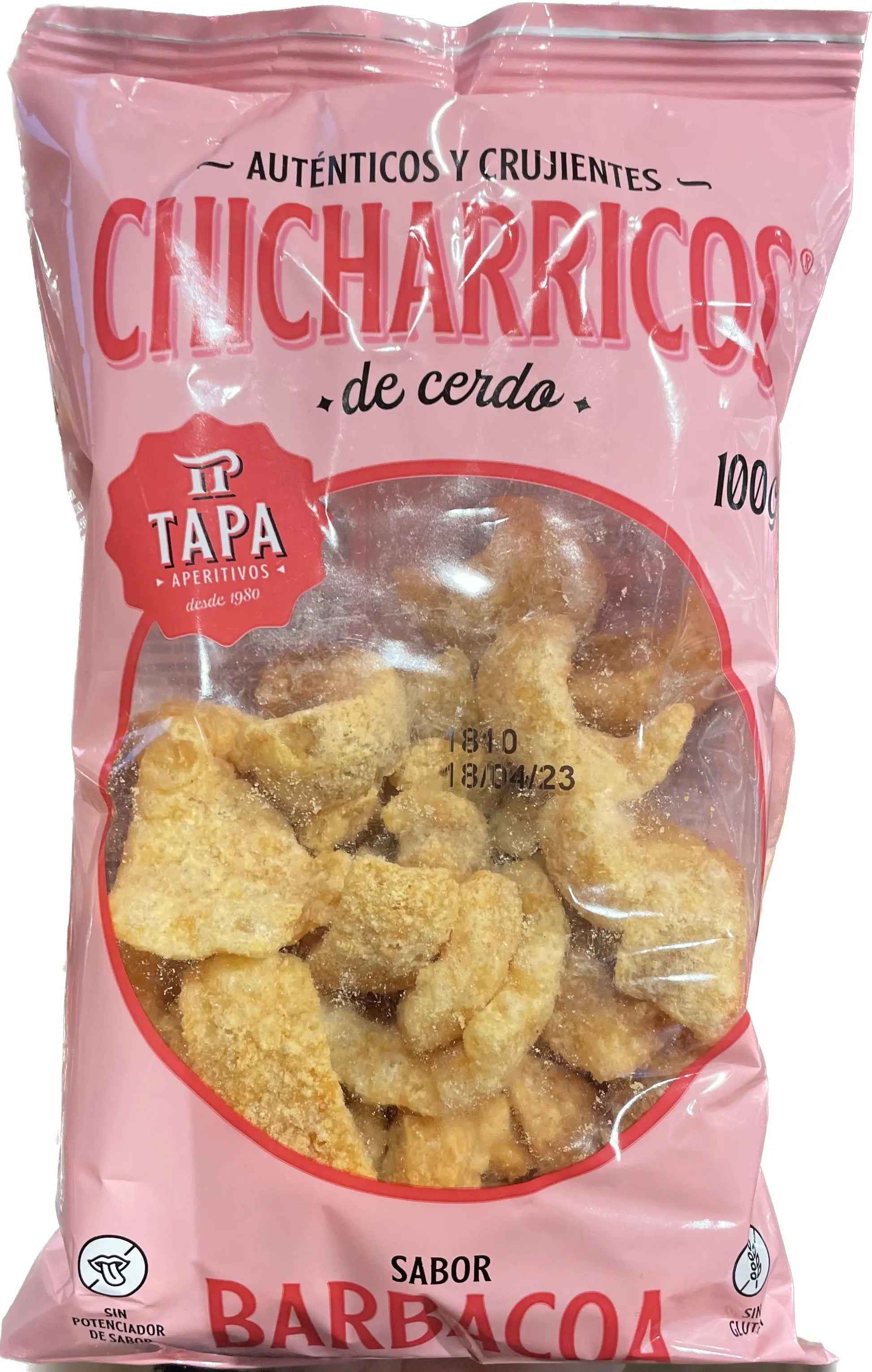 COTENNA DI MAIALE FRITTA AROMA BBQ 100 GR DINGFENG