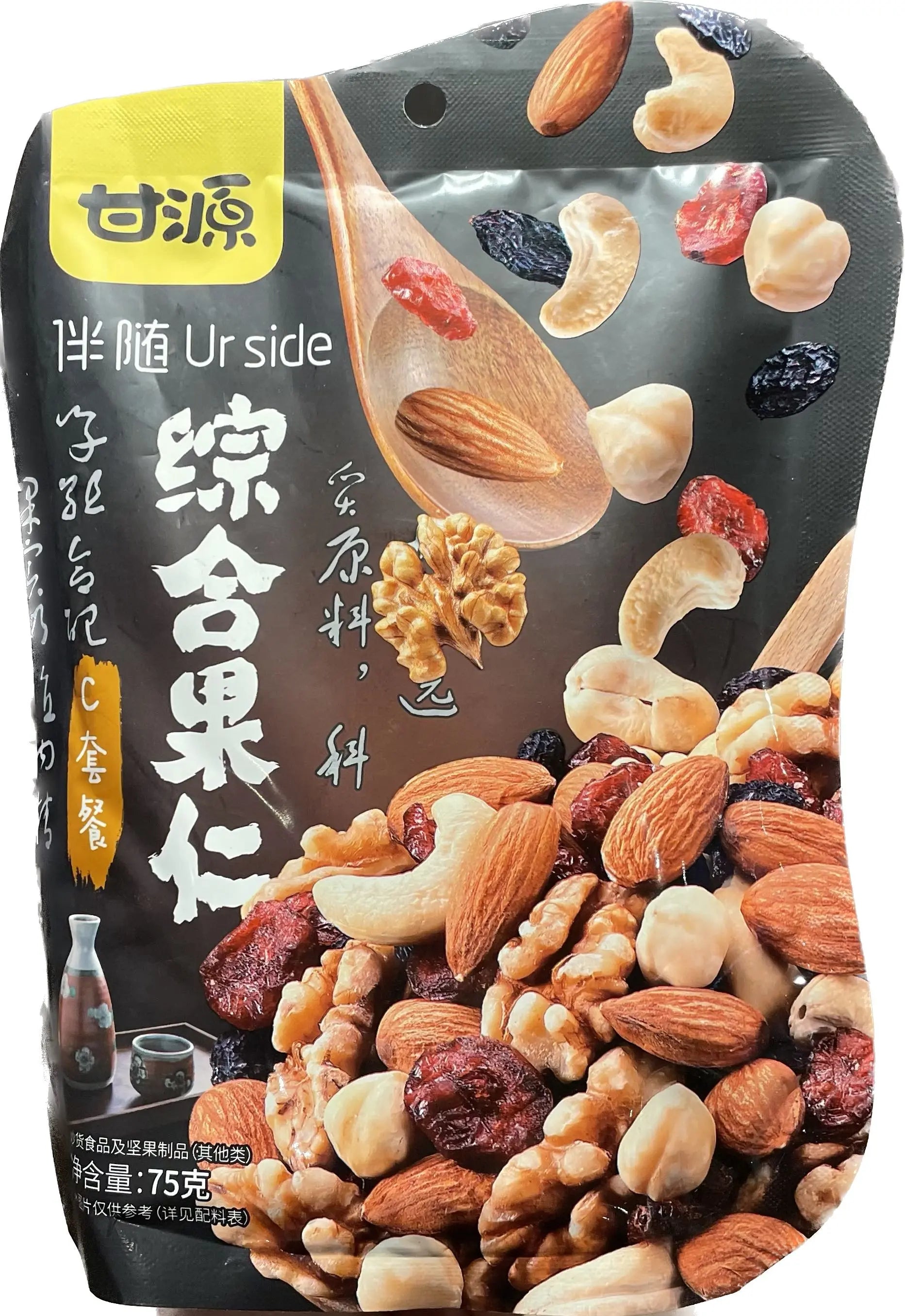 SNACK DI FRUTTA SECCA MISTA 75G 新金源