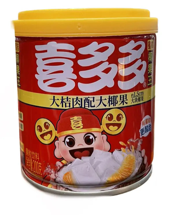 NATA DI COCCO SCIROPPATA ALL'ARANCIA 200 GR 一统