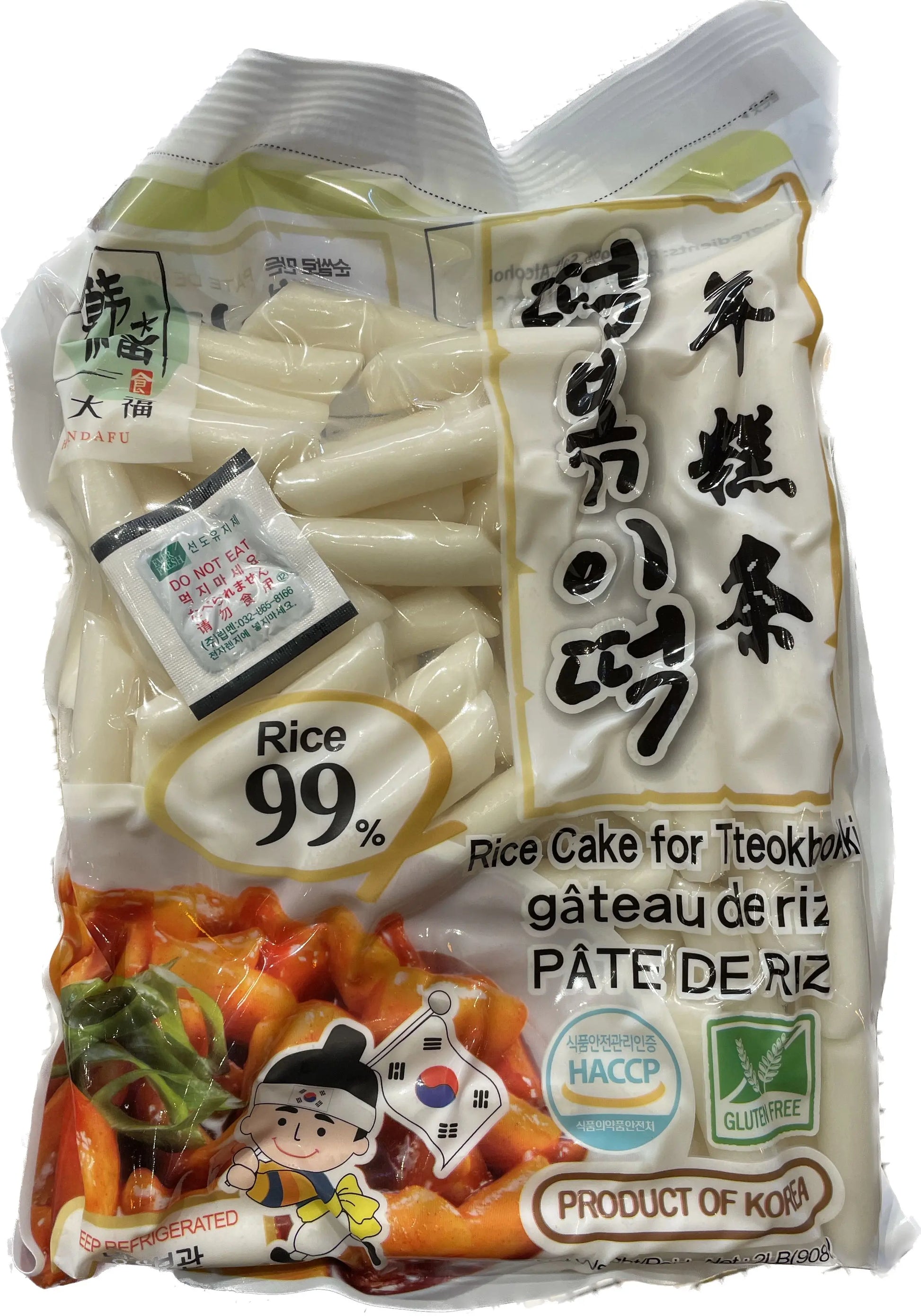 TTEOKBOKKI GNOCCHI COREANI FRESCHI 908G DINGFENG